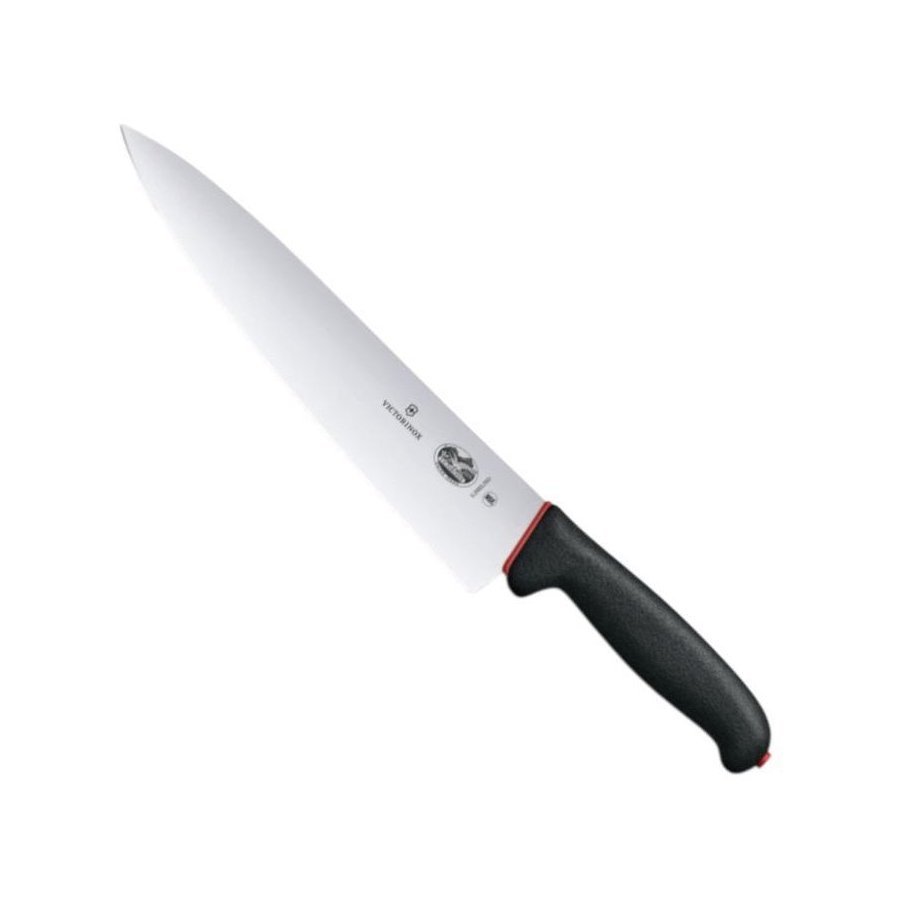 Victorinox Fibrox Dual Grip Kokkekniv 25 cm, Sort