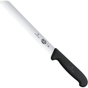 Victorinox Fibrox Brotmesser 21 cm, Schwarz