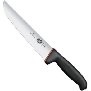 Victorinox Fibrox Dual Grip Metzgermesser 20 cm, Schwarz