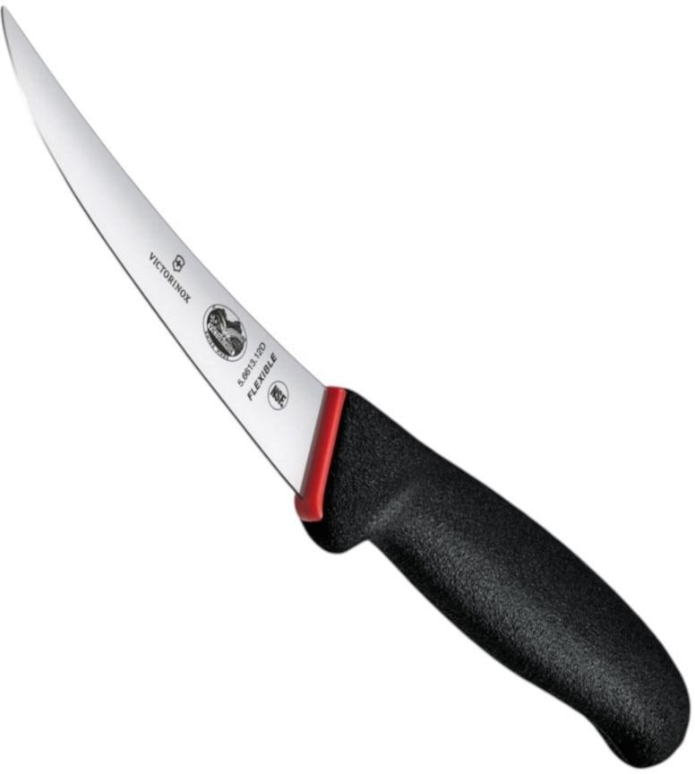 Victorinox Fibrox Dual Grip Flex Udbenerkniv 12 cm, Sort