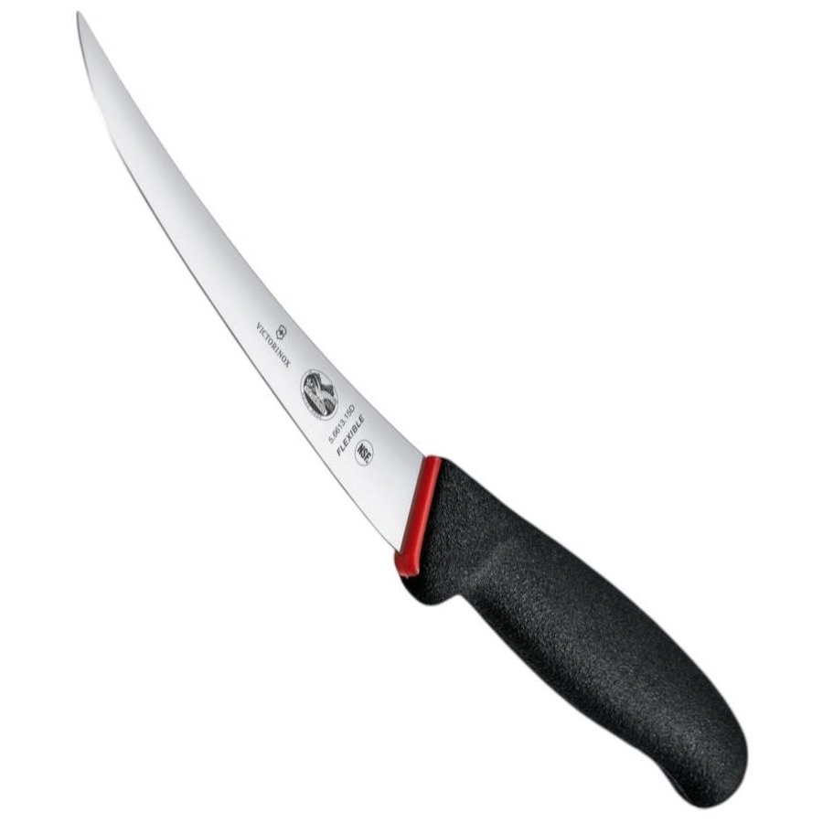 Victorinox Fibrox Dual Grip Flex Udbenerkniv 15 cm, Sort