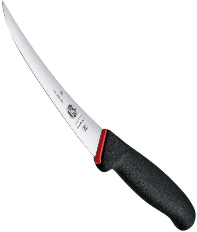 Victorinox Fibrox Dual Grip Flex Udbenerkniv 15 cm, Sort
