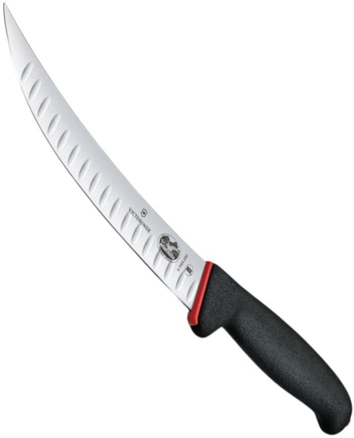 Victorinox Fibrox Dual Grip Slagterkniv 20 cm, Sort