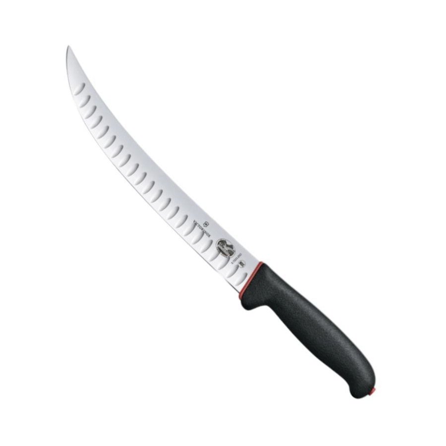 Victorinox Fibrox Dual Grip Slagterkniv 25 cm, Sort
