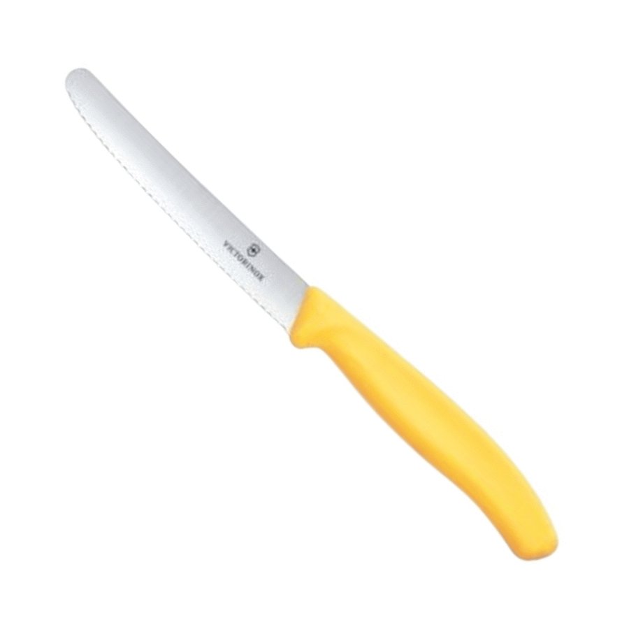 Victorinox Swiss Classic Bordkniv/Tomatkniv 11 cm, Gul