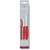 Victorinox Swiss Classic Smknive og Skrller 3 Dele, Rd