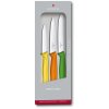 Victorinox Swiss Classic Knivst 3 Dele, Orange/Gul/Grn