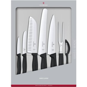 Victorinox Swiss Classic Kchenset 7-teilig, Schwarz