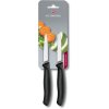 Victorinox Swiss Classic Grntsagskniv 2 stk. 8 cm, Sort