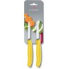 Victorinox Swiss Classic Grntsagskniv 2 stk. 8 cm, Gul