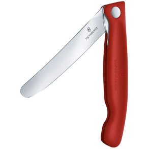 Victorinox Swiss Classic Bord-/Tomat-/Plsekniv Foldbar 11 cm, Rd