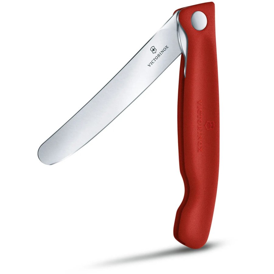 Victorinox Swiss Classic Bord-/Tomat-/Plsekniv Foldbar 11 cm, Rd