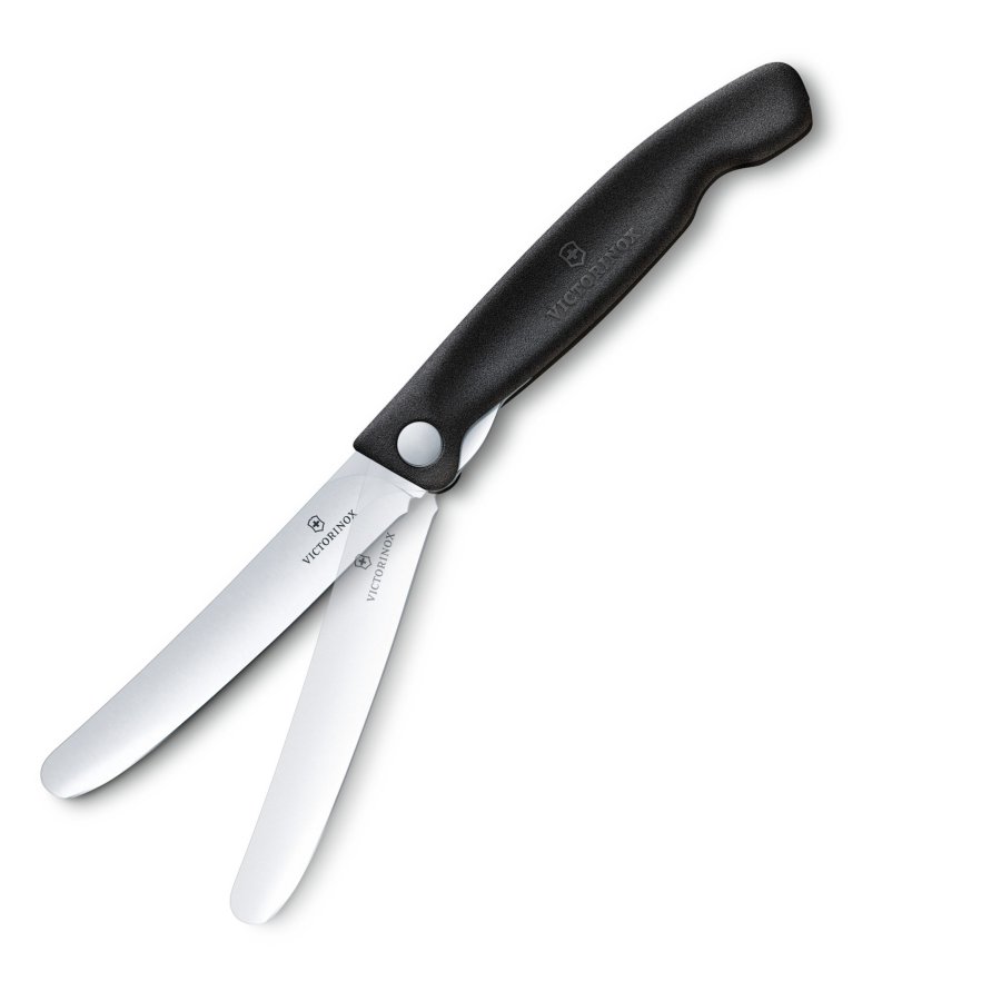 Victorinox Swiss Classic Bord-/Tomat-/Plsekniv Foldbar 11 cm, Sort