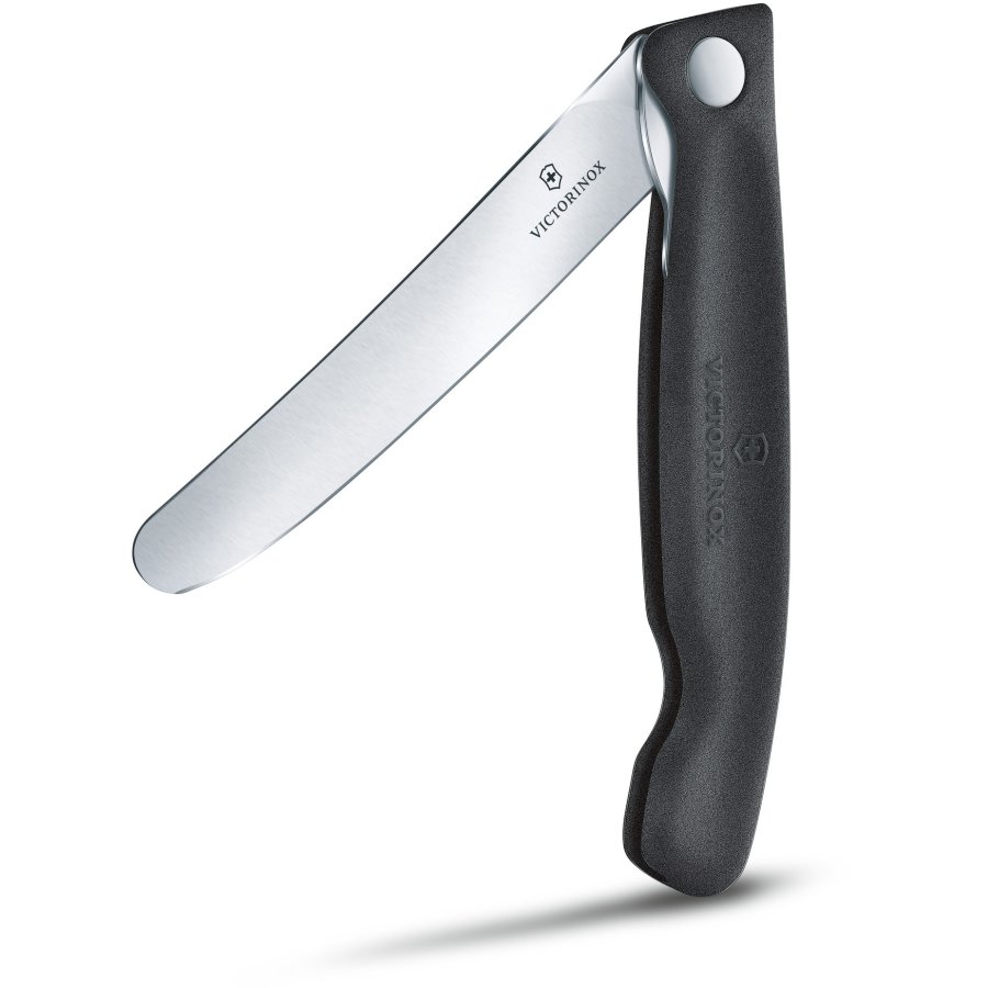Victorinox Swiss Classic Bord-/Tomat-/Plsekniv Foldbar 11 cm, Sort