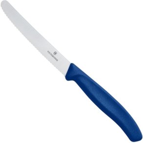 Victorinox Tomaten-/Wurstmesser 11 cm, Blau