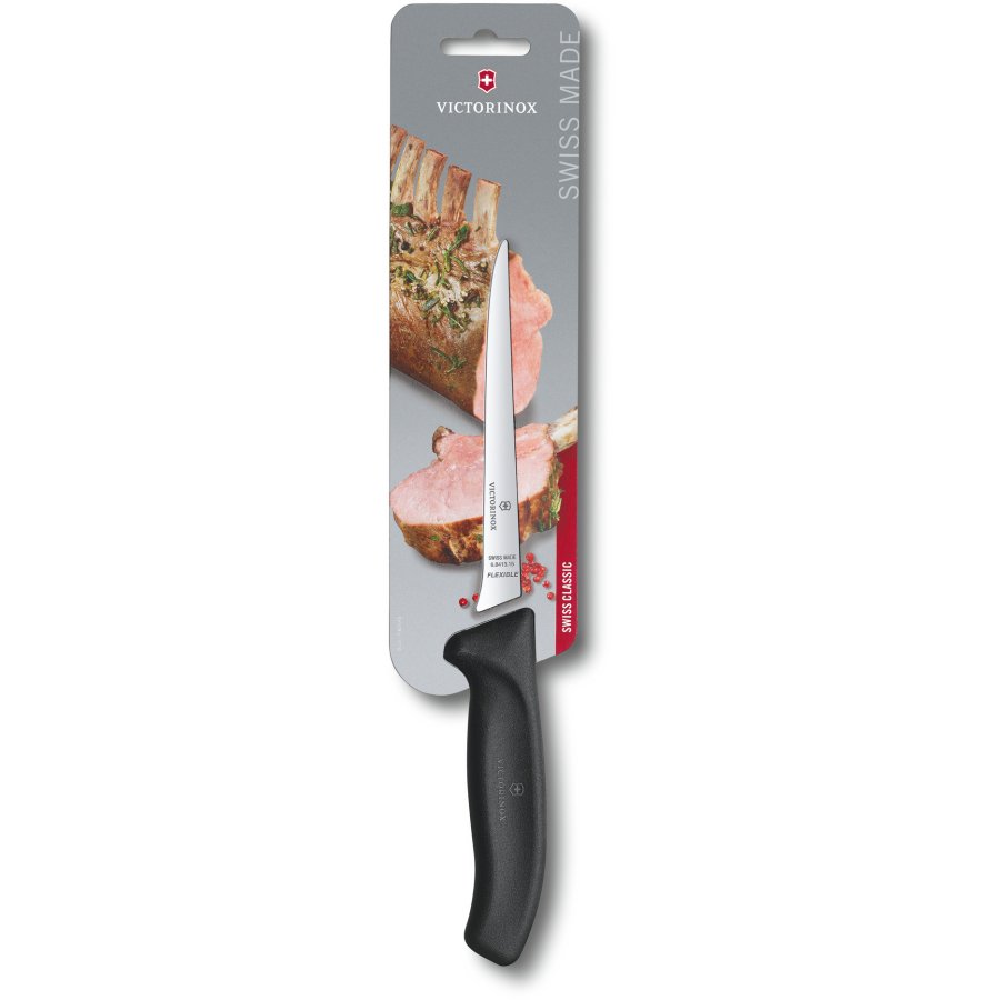 Victorinox Swiss Classic Udbenerkniv 15 cm, Sort