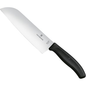 Victorinox Swiss Classic Santoku Kniv 17 cm, Sort