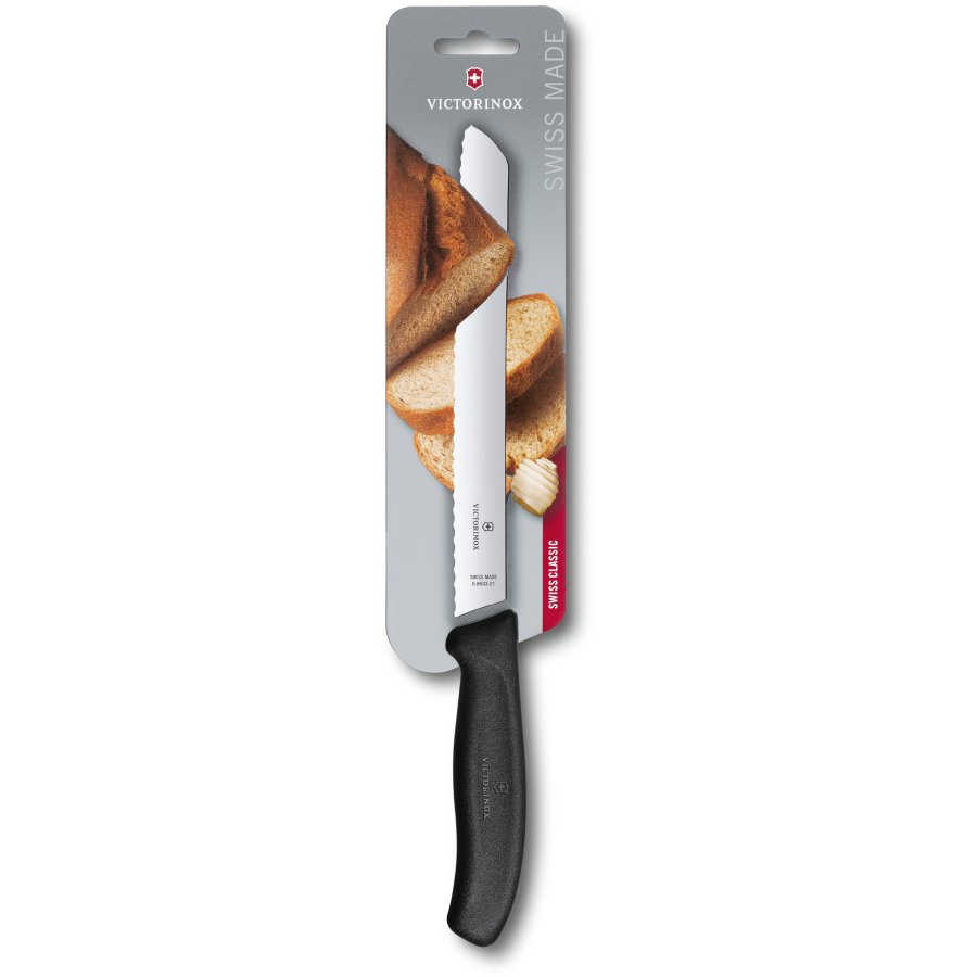 Victorinox Swiss Classic Brdkniv 21 cm, Sort
