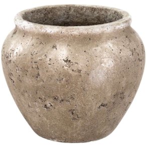 Villa Collection Loev Deko bertopf H25 cm, Grau