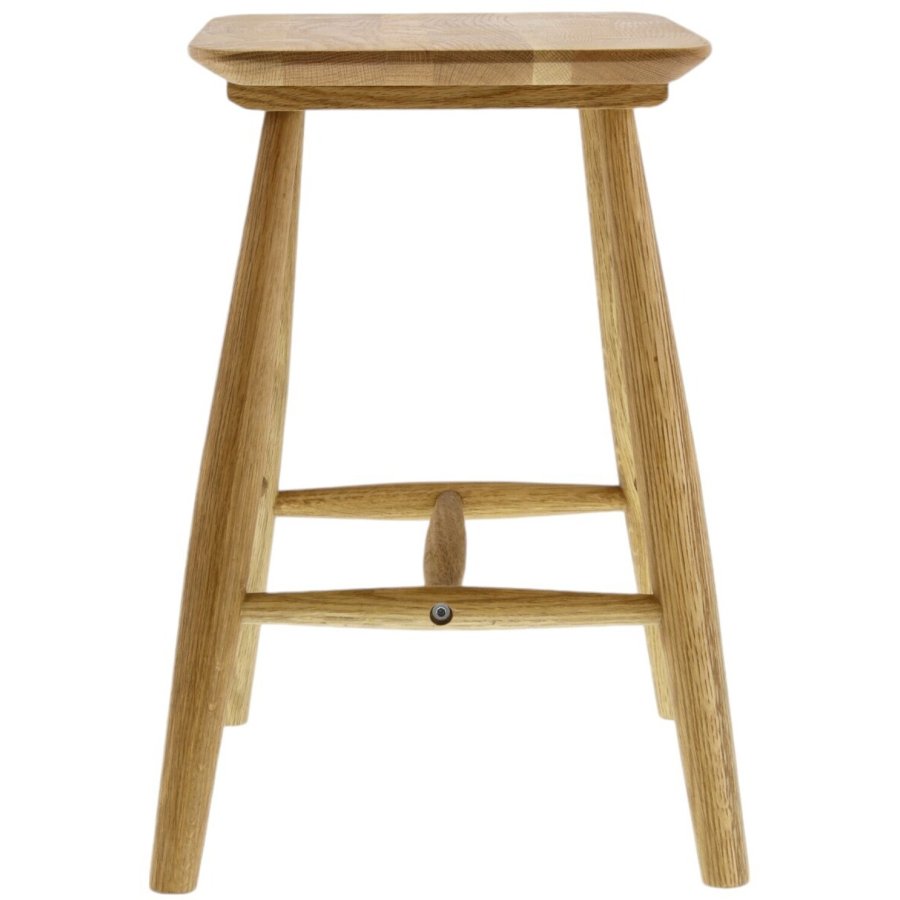 Villa Collection Bodo Hocker H45 cm, Naturgelte Eiche