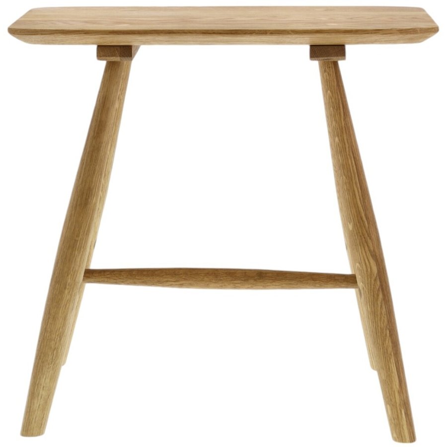 Villa Collection Bodo Hocker H45 cm, Naturgelte Eiche