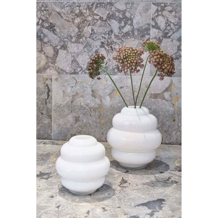 Villa Collection Bubble Vase H27,5 cm, Wei