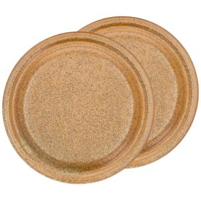 Villa Collection Evig Teller 2er Set 20 cm, Amber