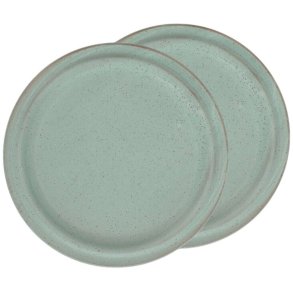 Villa Collection Evig Teller 2er Set 20 cm, Grn