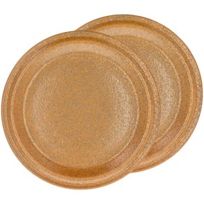 Villa Collection Evig Teller 2er Set 26 cm, Amber