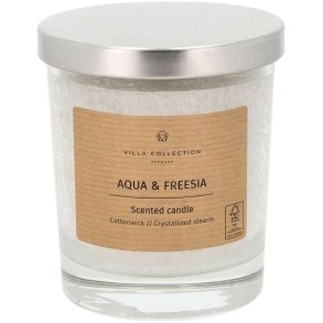 Villa Collection Kras Duftkerzen 8,5/H10 cm, Aqua & Freesie