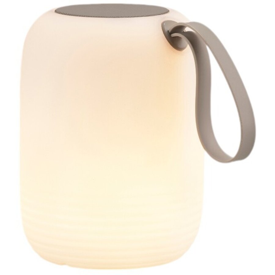 Villa Collection Hav Lampe mit Lautsprecher-LED H15,5 cm, Wei/Sand