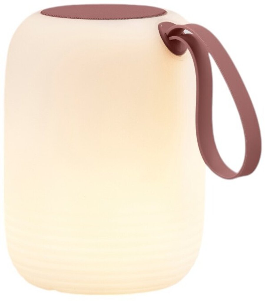 Villa Collection Hav Lampe mit Lautsprecher-LED H15,5 cm, Wei/Rot