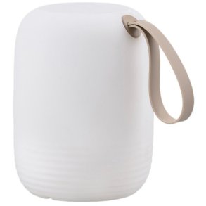 Villa Collection Hav Trdls Loungelampe H15,5 cm, Hvid/Sand