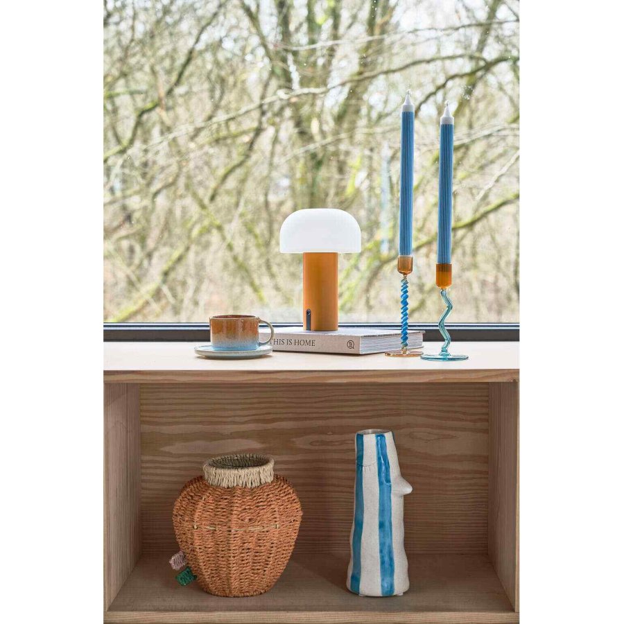 Villa Collection Styles Becher 2er Set 16 cl, Blau/Amber