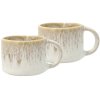 Villa Collection Styles Espressotasse 2er Set 8 cl, Creme/Sand