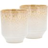 Villa Collection Styles Becher 2er Set 18 cl, Creme/Sand