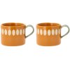 Villa Collection Styles Becher 2er Set 20 cl, Amber/Grn