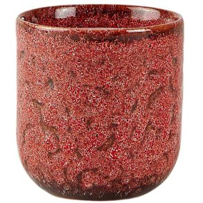 Villa Collection Duftlys Ø7,3/H7,8 cm, Mørk Rosa/Jasmine Pomegranate