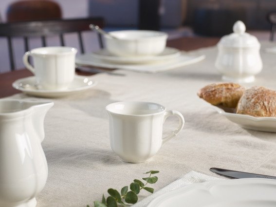 Villeroy & Boch Manoir Espressokop 10 cl, Hvid