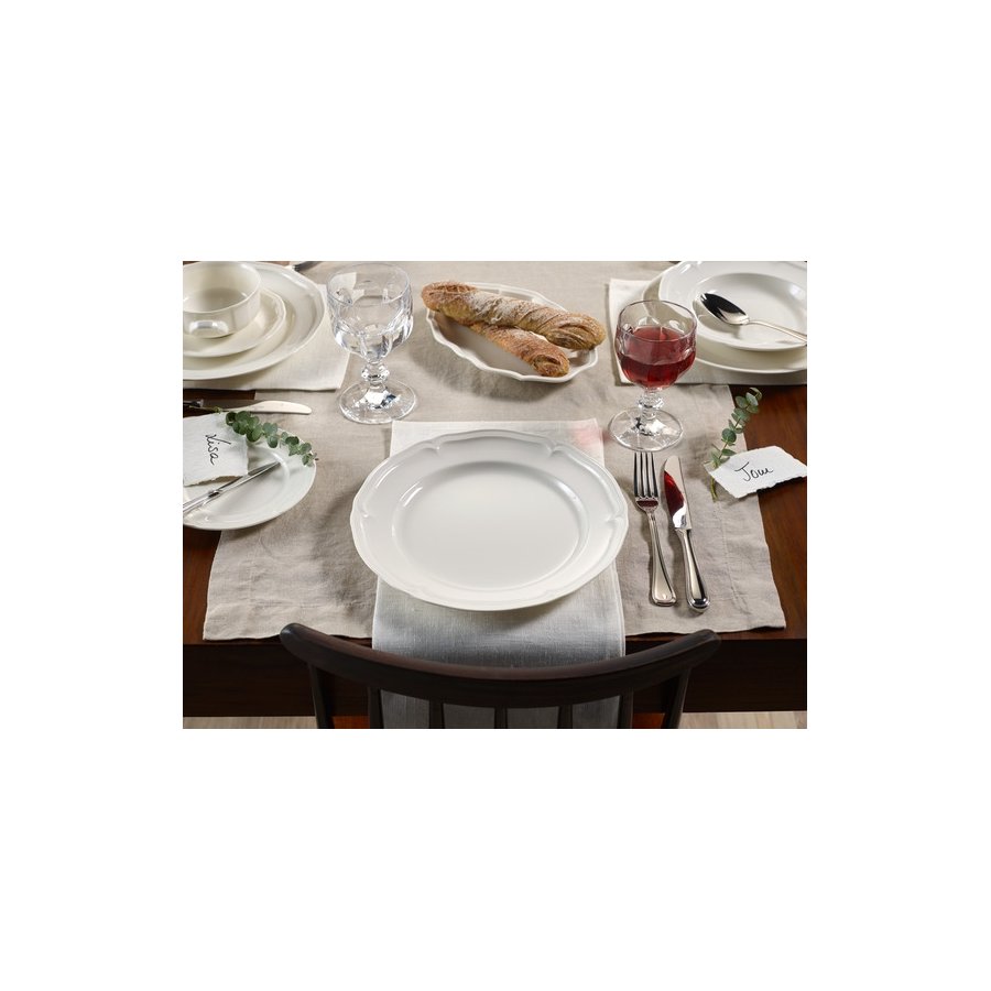 Villeroy & Boch Manoir Tallerken 26 cm, Hvid