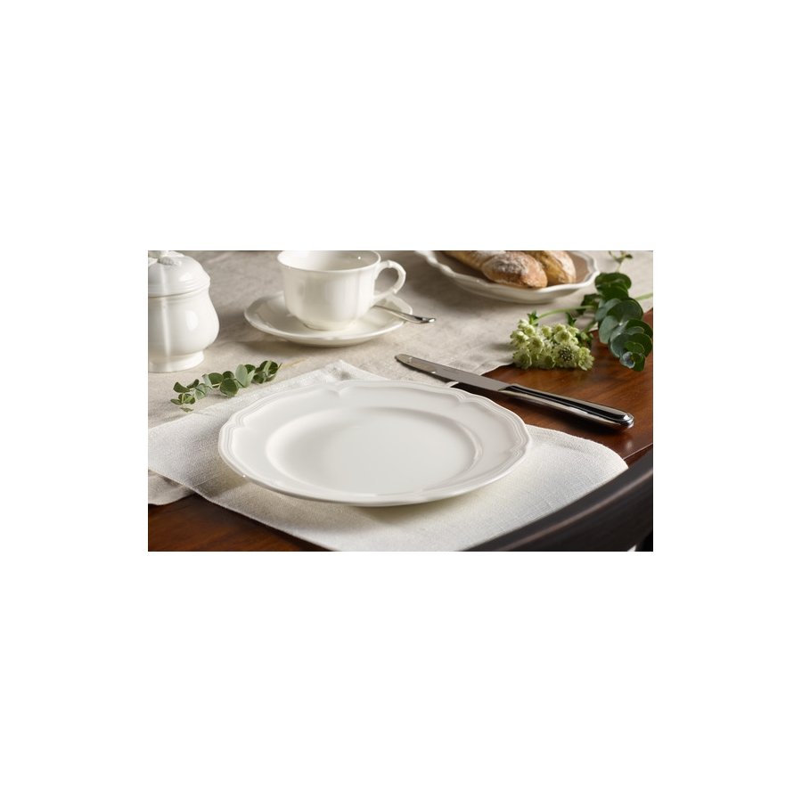 Villeroy & Boch Manoir Tallerken 21cm, Hvid