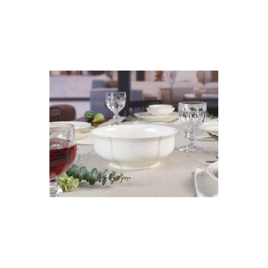 Villeroy & Boch Manoir Skl 21 cm, Hvid
