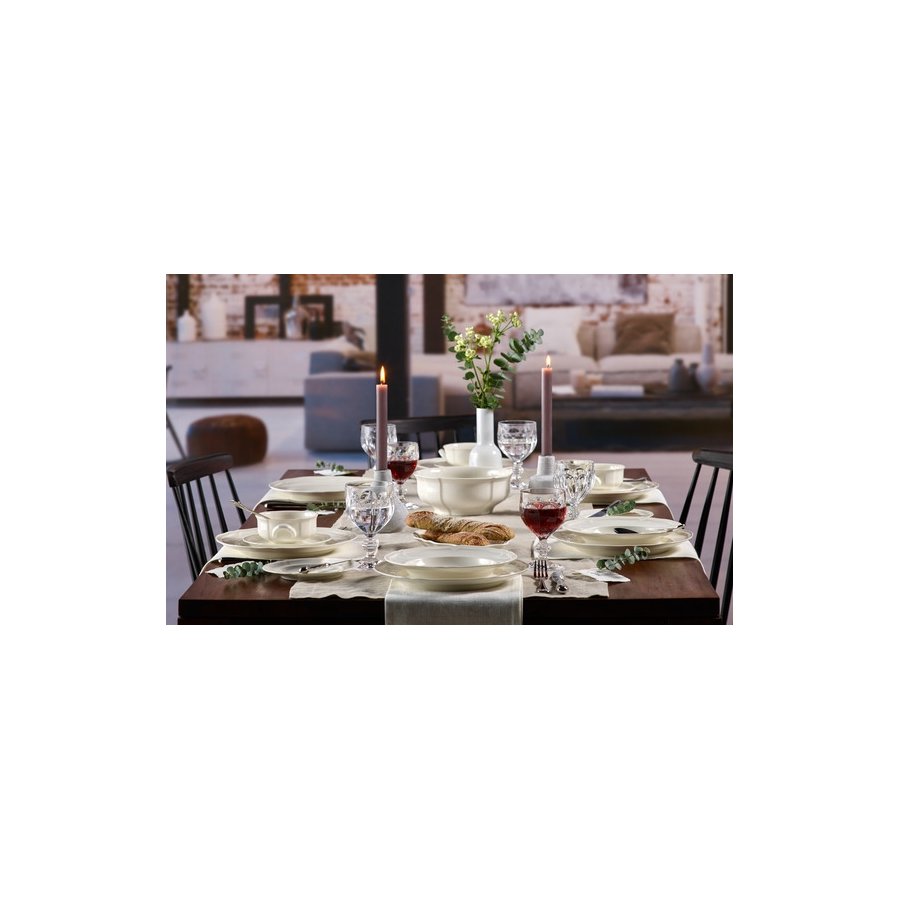 Villeroy & Boch Manoir Skl 21 cm, Hvid