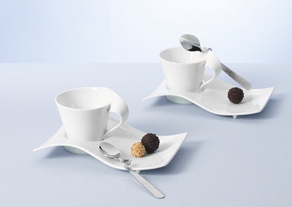 Villeroy & Boch NewWave Caffe Underkop Cappuccino 22x17 cm, Hvid