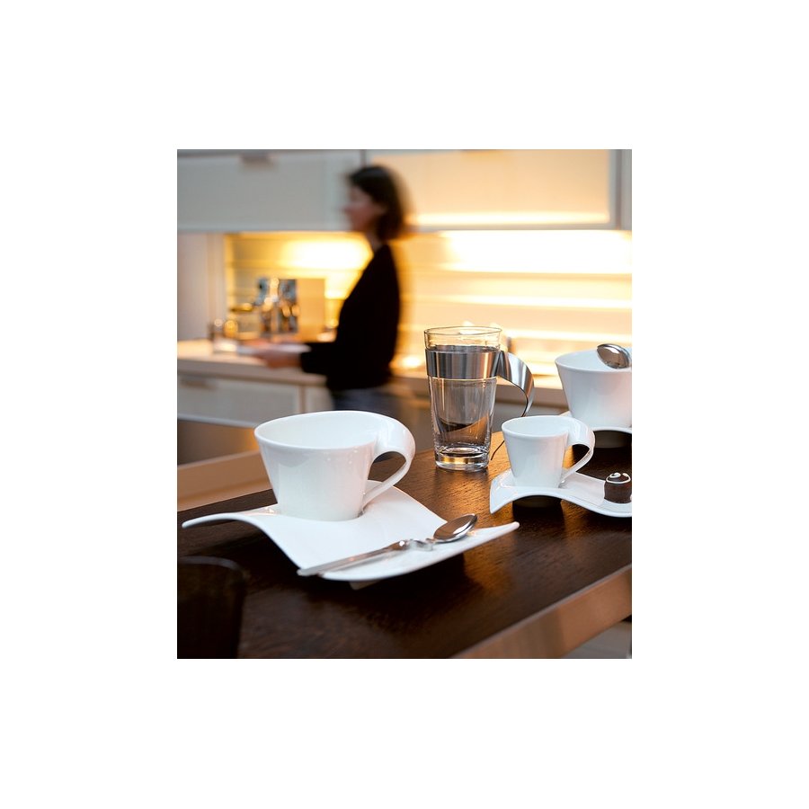 Villeroy & Boch NewWave Caffe Underkop Cappuccino 22x17 cm, Hvid