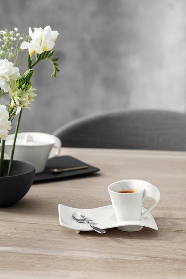 Villeroy & Boch NewWave Caffe Espresso-Untertasse 17x13cm, Wei