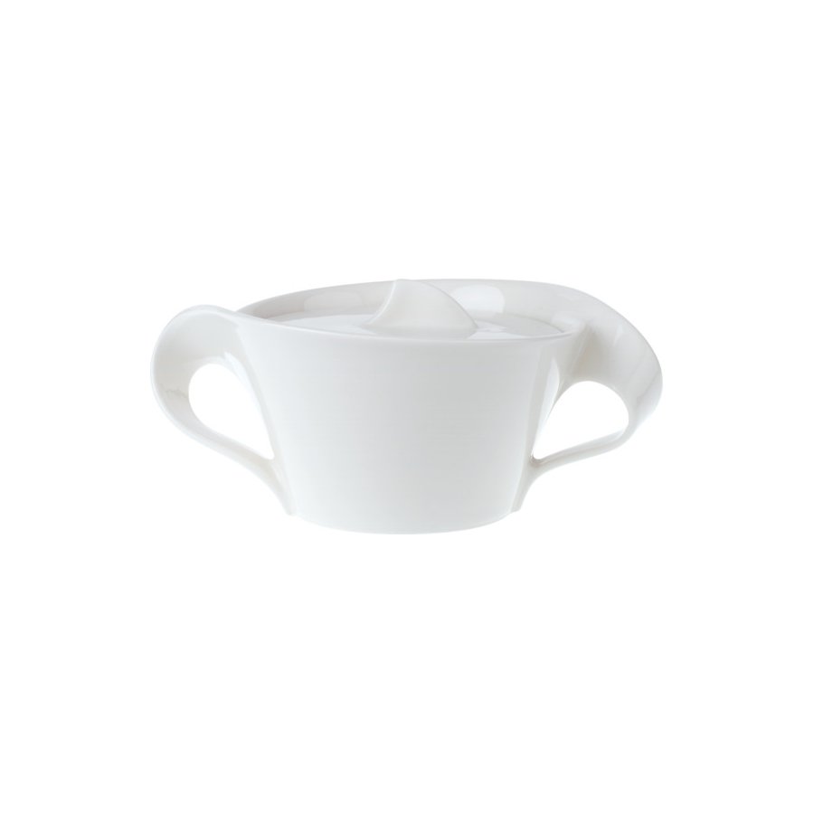 Villeroy & Boch NewWave Sukkerskl 13 cm, Hvid