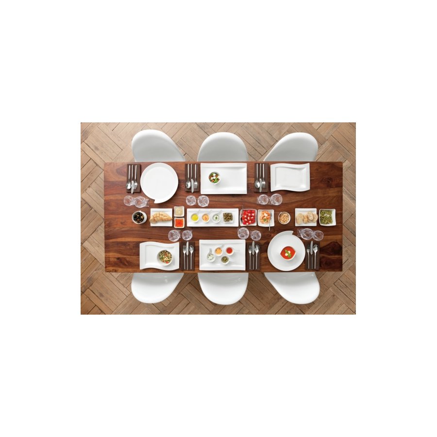 Villeroy & Boch NewWave Serveringsfad 42x15 cm, Hvid