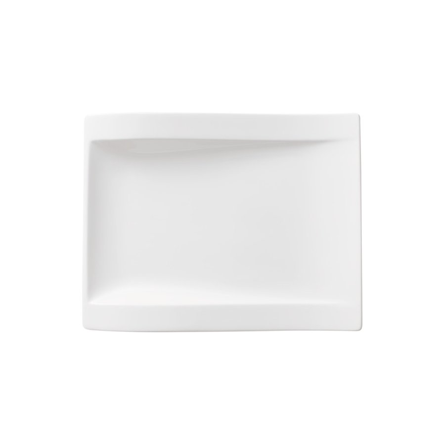 Villeroy & Boch NewWave Tallerken 26x20 cm, Hvid