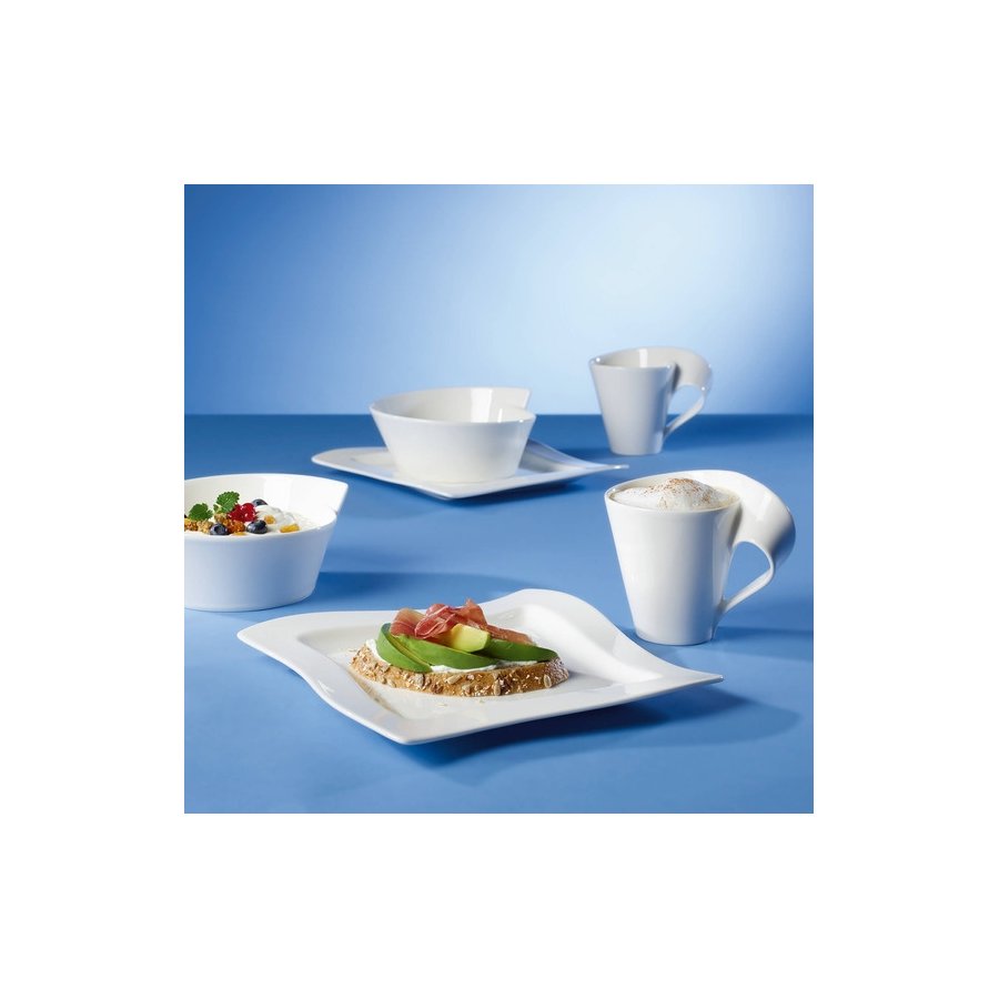 Villeroy & Boch NewWave Tallerken 24x24 cm, Hvid